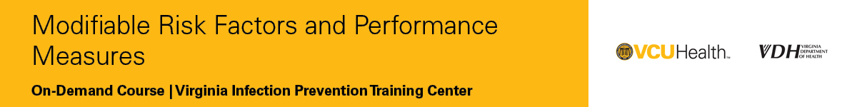 VIPTC Module 10: Modifiable Risk Factors and Performance Measures Banner